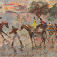 Findlay-Galleries-Andre-Hambourg-A-La-Carriere-en-Novembre