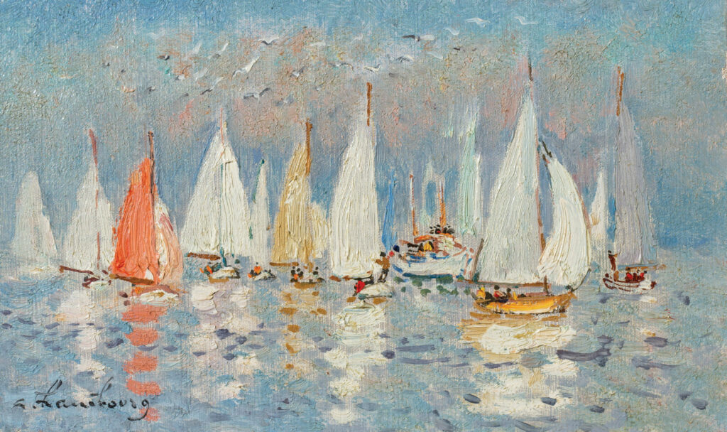 findlay-galleries-andre-hambourg-les-voiliers-