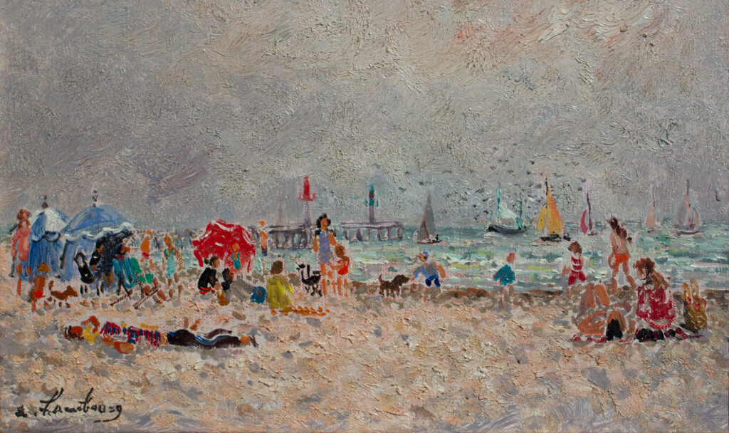 Andrew Hambourg Painting for Sale