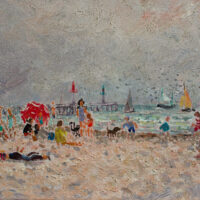 Andrew Hambourg Painting for Sale