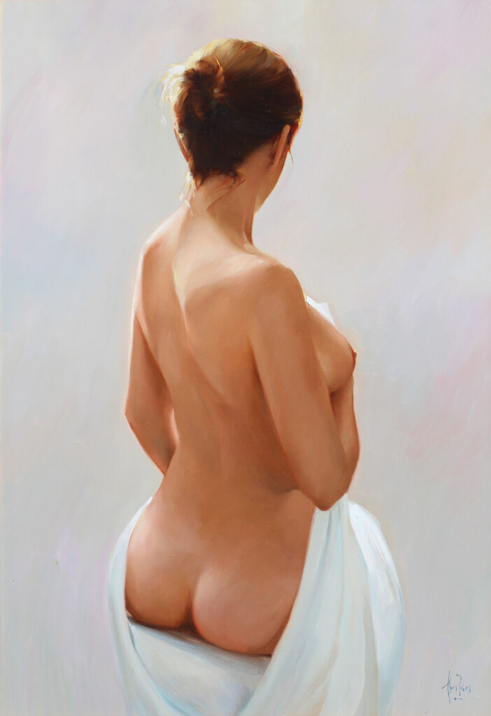 lluis ribas findlay galleries figurative painting luz de verano