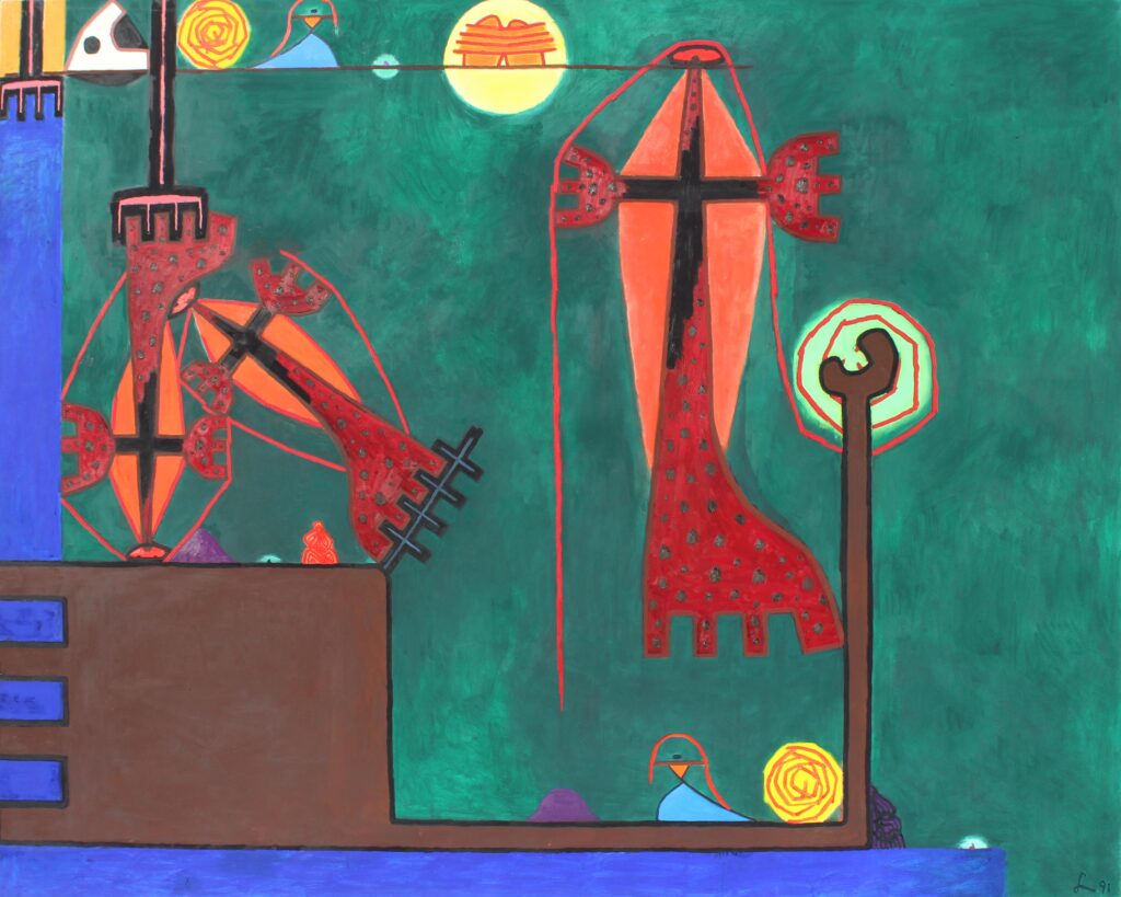 Frank Lobdell Painting for Sale