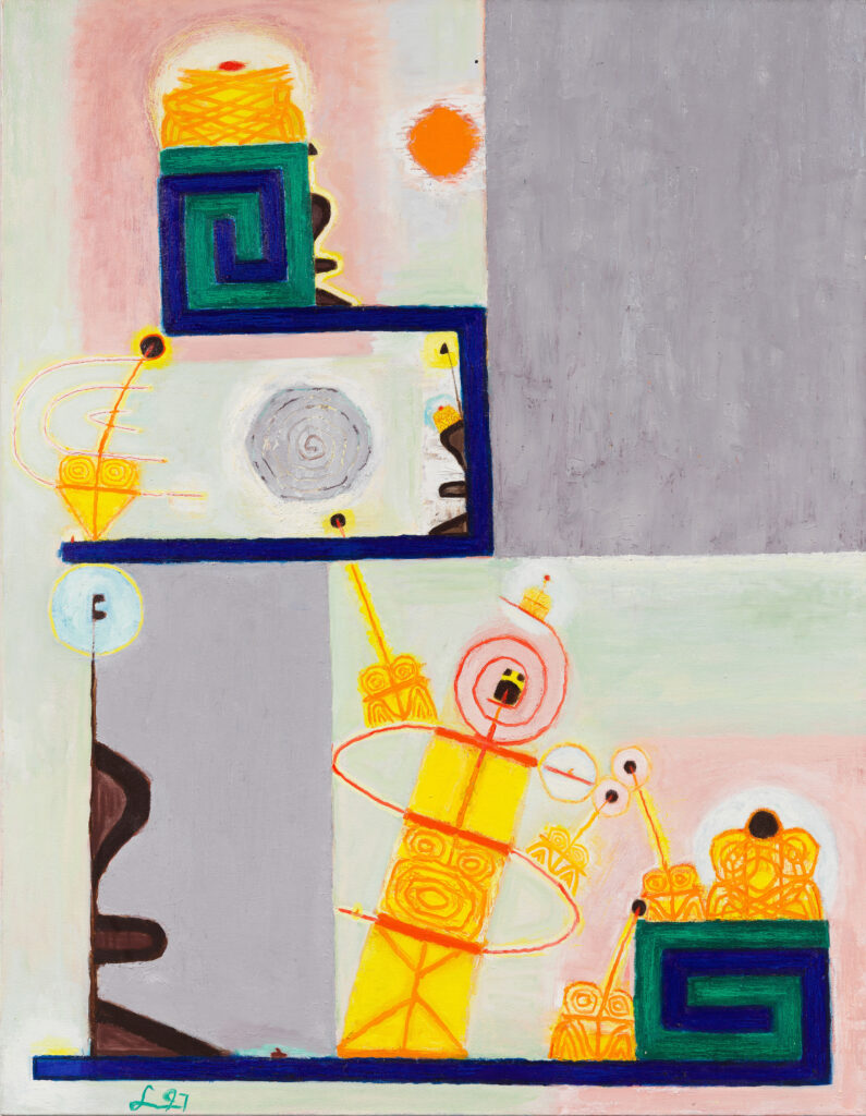 Frank Lobdell Painting for Sale