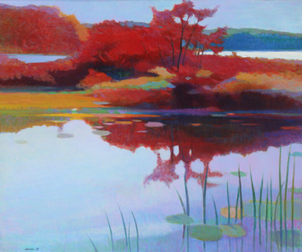 Tadashi Asoma New York Exhibition Painting