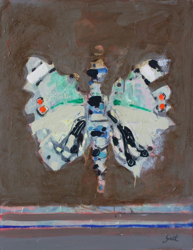 Gorriti Modern painting French Butterfly