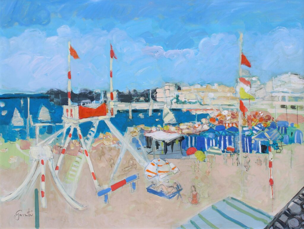Gorriti Modern painting French Beach Fair