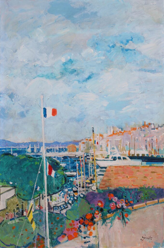 Gorriti Modern painting French St. Tropez