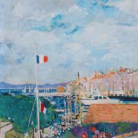Gorriti Modern painting French St. Tropez