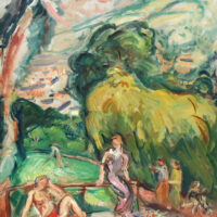 Achille Emile Othon Friesz | Apres-midi d'ete | 1935 | oil on canvas | 28 3/4 x 23 5/8 in. | FG© 133913