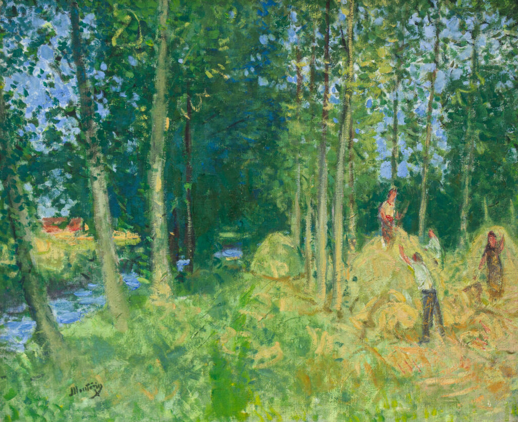 Pierre-Eugene Montezin | Fenaison | oil on canvas | 23 9/16 x 28 11/16 in. | FG© 136730