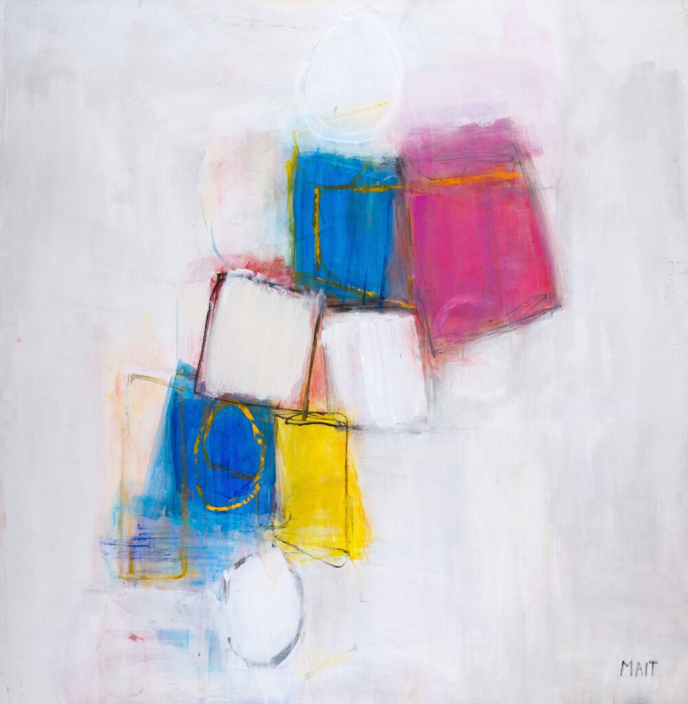Janet Mait Abstract Expressionism Artist for Sale