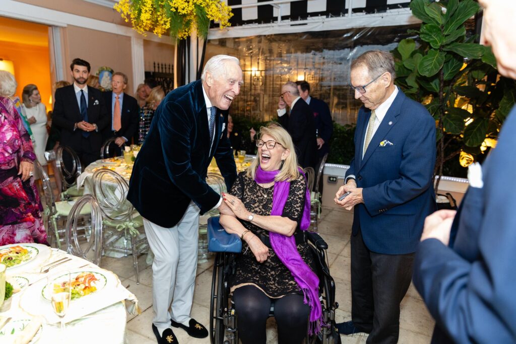 Brigadier General Peter Dawkins, Skip and Linda Aldridge