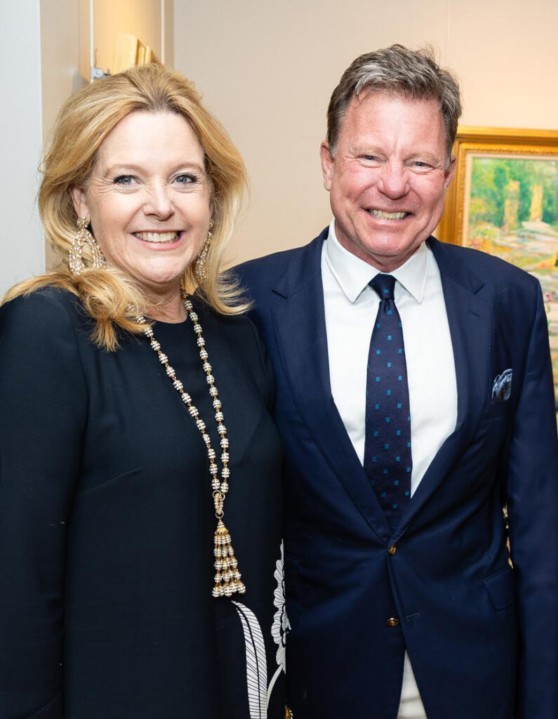 Meg Braff and Tim Johnson