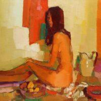 Figures and Expression Findlay Galleries Exhibition painting nicola simbari