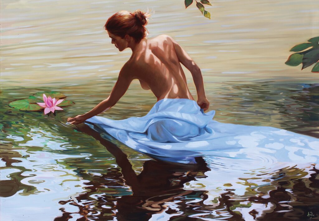 Figures and Expression Findlay Galleries Exhibition painting lluis ribas