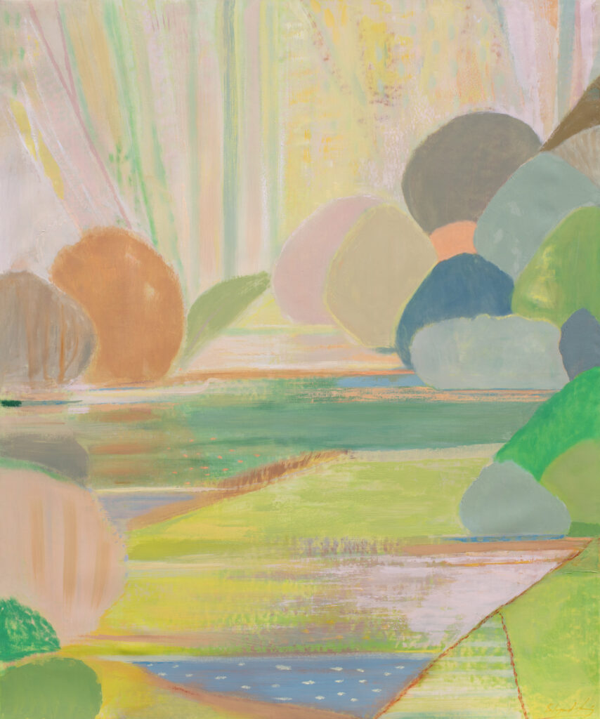 Belynda Henry Painting green