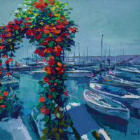 Nicola Simbari painting La Dolce Vita