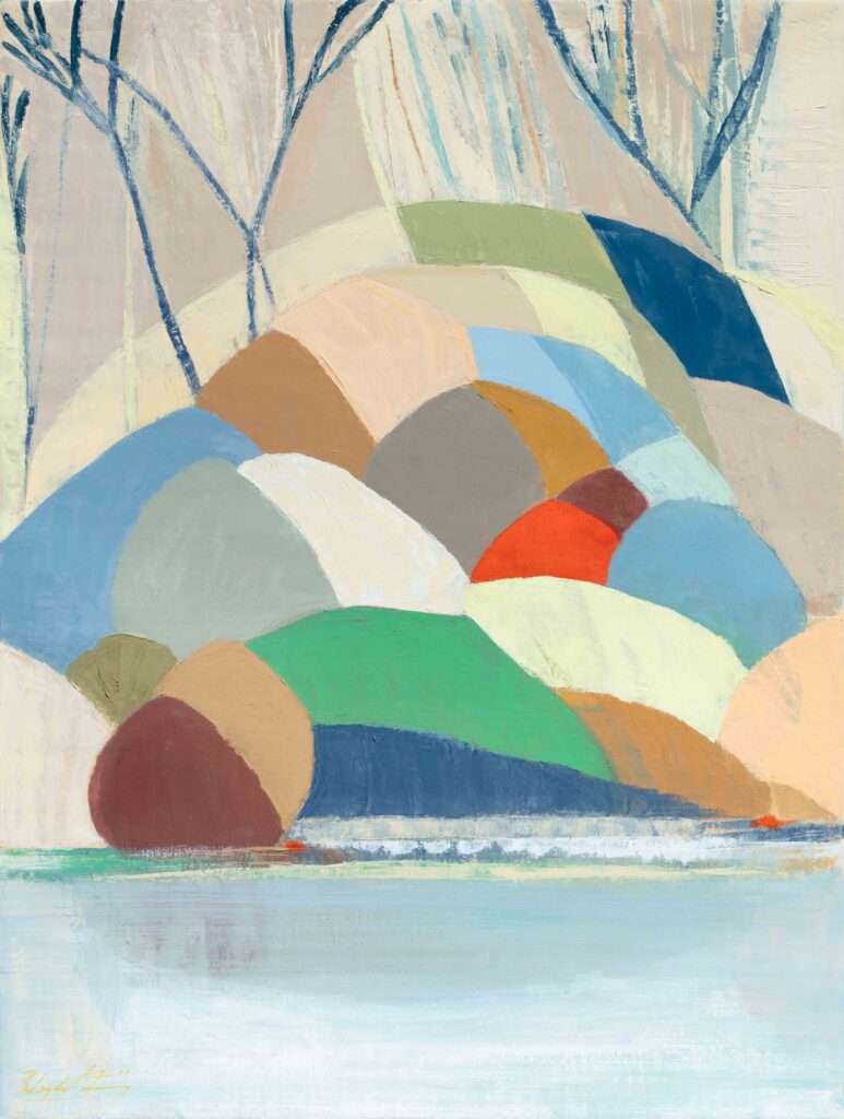 Belynda Henry Painting calm colors