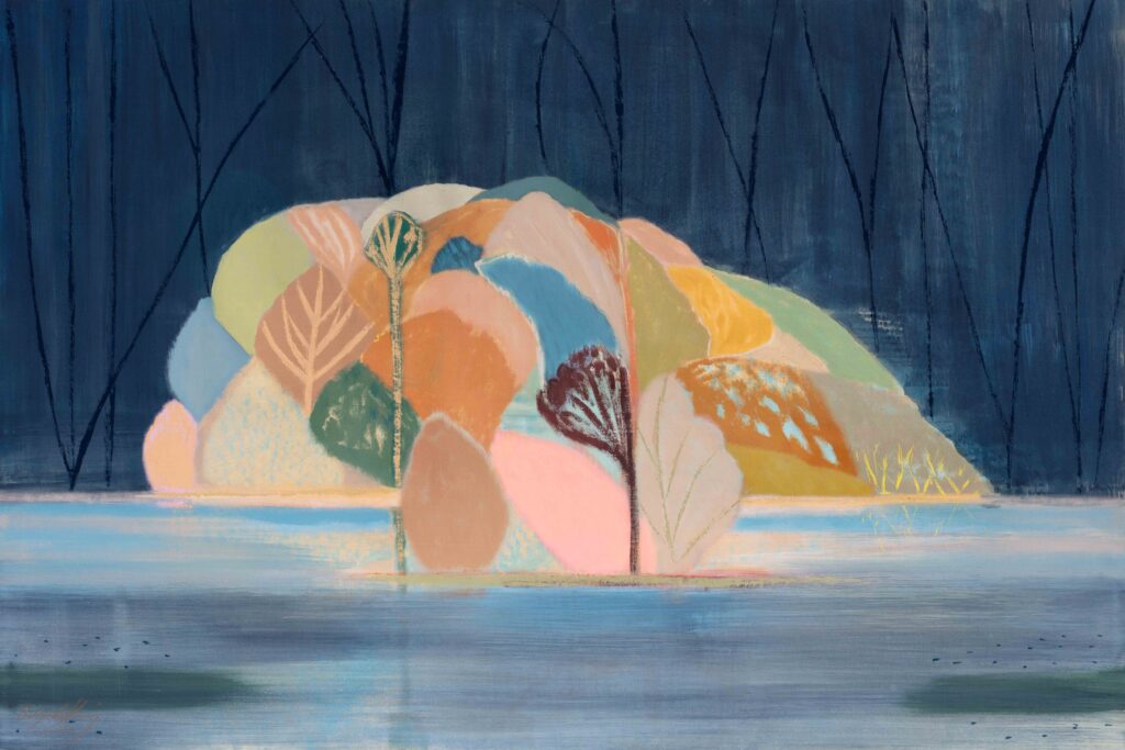 Belynda Henry Painting night blue