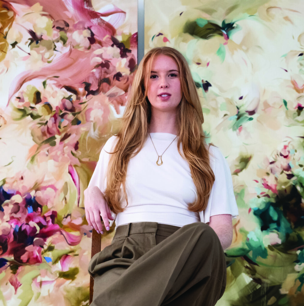 Amy Magee in the Studio