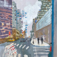 Gilles Gorriti Painting New York city