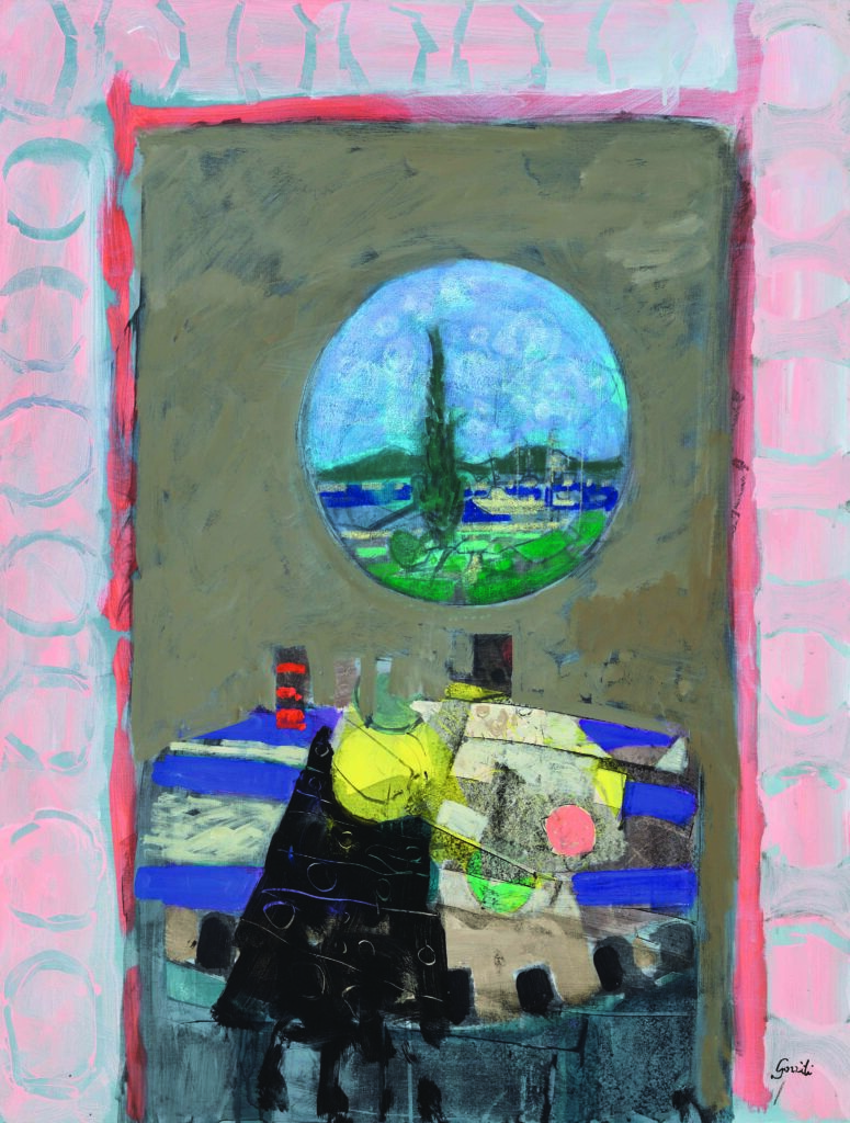 Gilles Gorriti Painting abstract interior