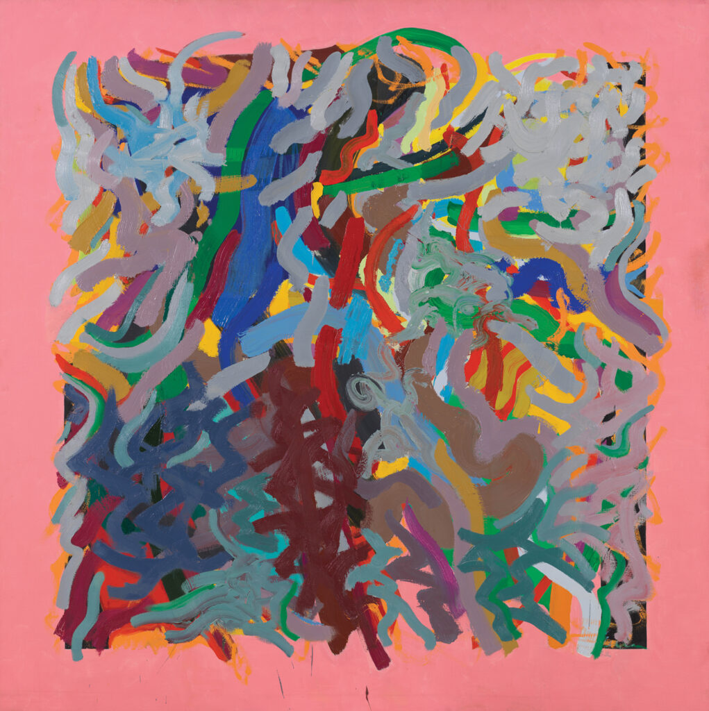 John Ferren abstract Painting Pink Jericho
