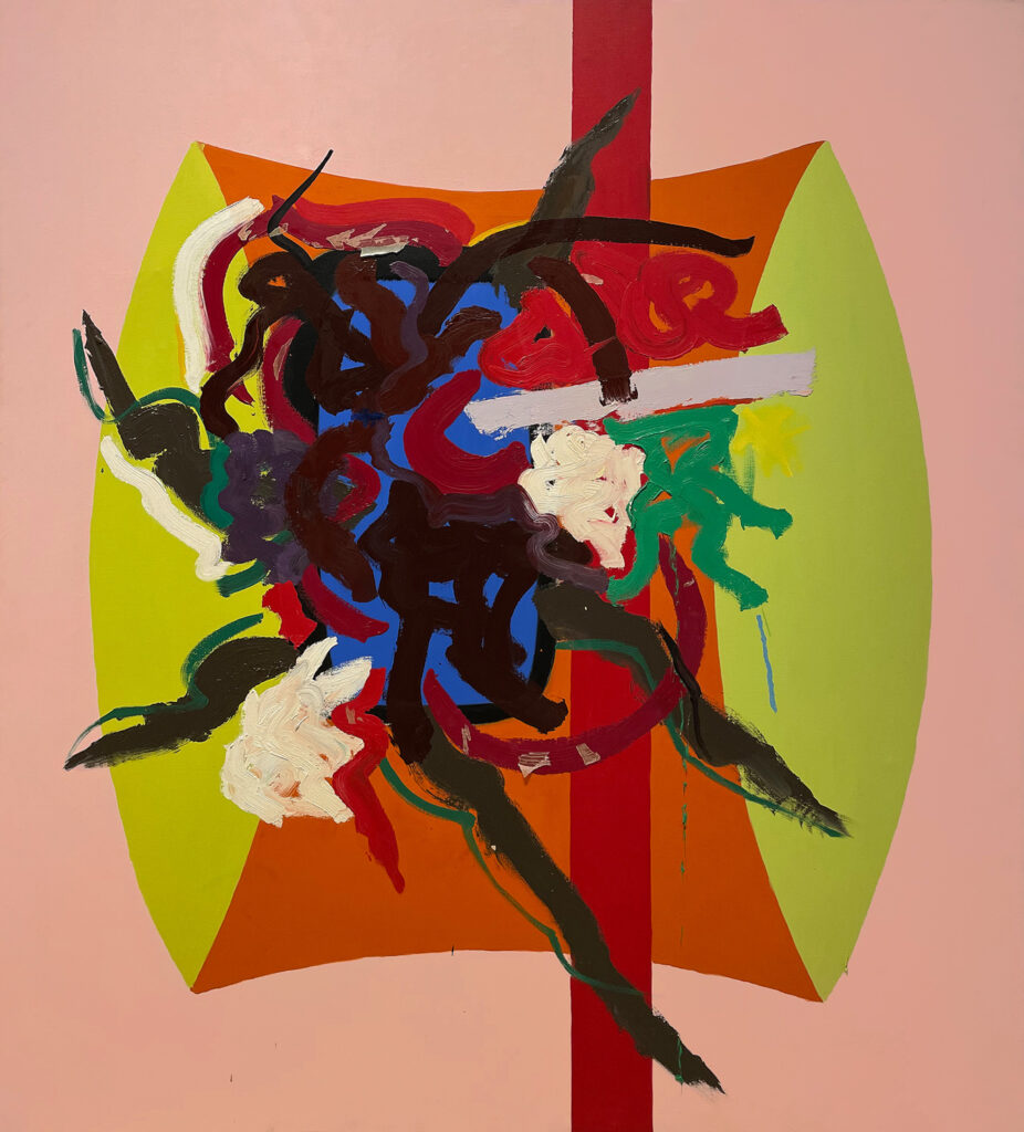 John Ferren abstract Painting Pink Jericho