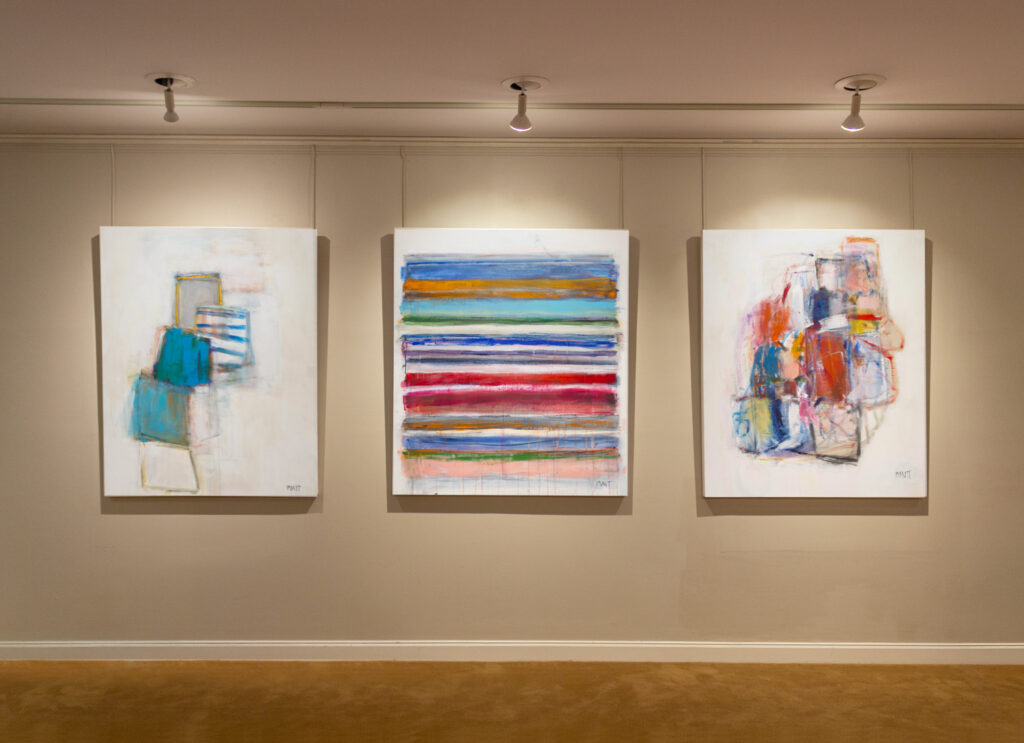 2024 John Ferren Spatial Ambiguity exhibition installation photo
