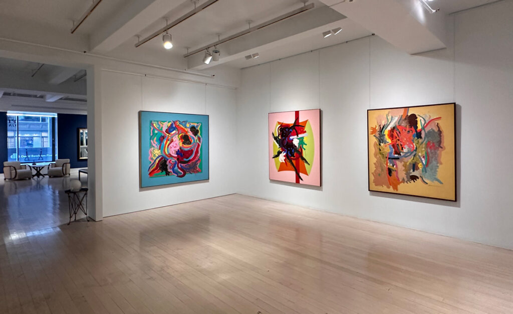2024 John Ferren Spatial Ambiguity exhibition installation photo