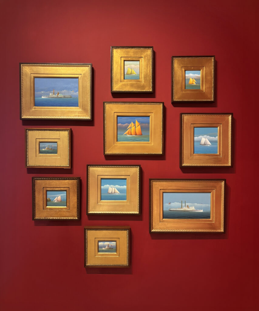 Installation view of The Quiet Expanse at Findlay Galleries New York