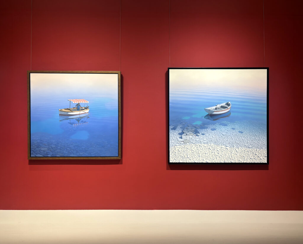 Installation view of The Quiet Expanse at Findlay Galleries New York